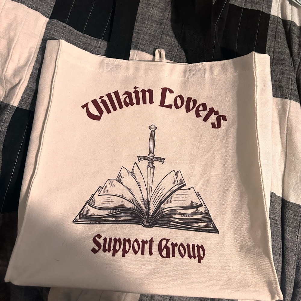 Villain Lovers Support Group Tote Bag